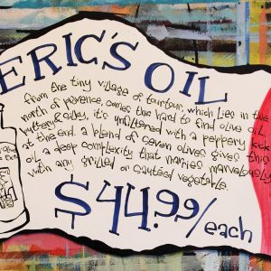 Eric's Olive Oil Poster