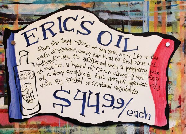 Eric's Olive Oil Poster