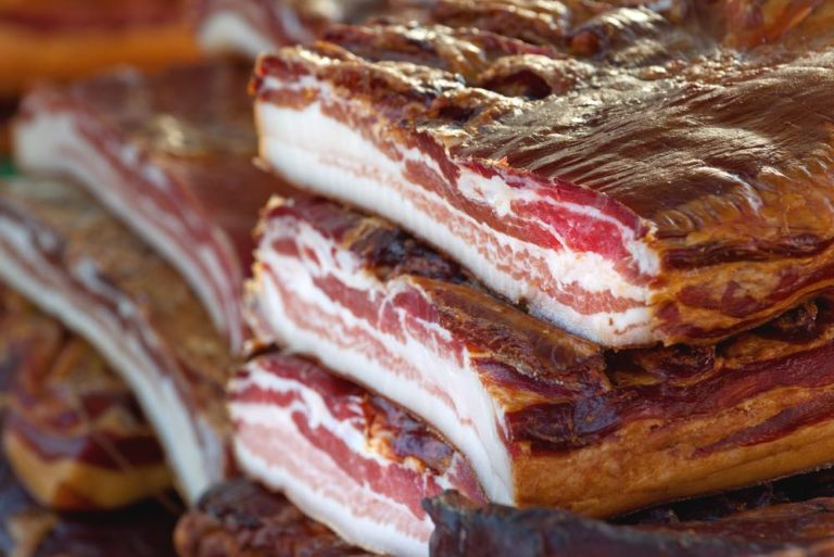 Hickory Smoked BAcon, Broadbent Original BAcon