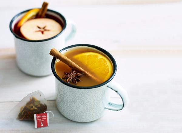 Spiced Winter Tea and Rum Punch