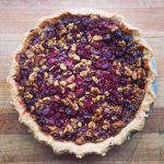 Cranberry Walnut Pie