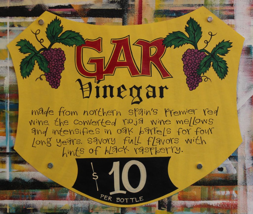 Zingerman's Deli Hand Painted Poster - Gar Vinegar | 37174 ...