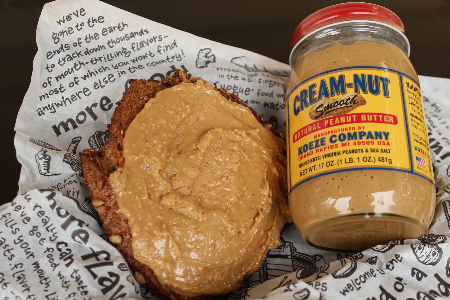 Koeze Peanut Butter from Grand Rapids Zingerman's Deli