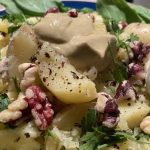 Walnut Mustard Potato Salad Recipe
