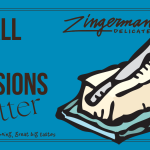 Small Bite Sessions: Butter A graphic with a blue background and an illustration of a stick of butter with a knife resting on top, with text that reads "Small Bite Sessions: Butter." In smaller text below it, "30 minutes of learning, great big tastes." The Deli logo is in the upper right corner.