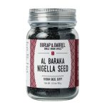 A photo of a jar of Burlap & Barrel Al Baraka Nigella Seeds.